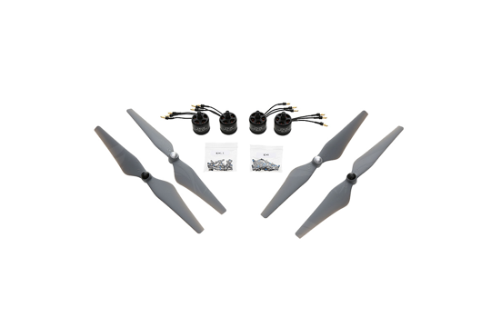DJI E305 (800KV, 4S) (4x Motor, 2x pair props, Accessories)
