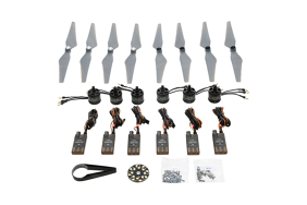 DJI E305 (6x Motor/ESC, 4x pair props, Accessories)