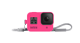 GoPro HERO8 Sleeve + Lanyard (Electric Pink )
