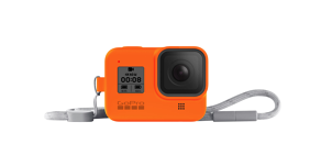 GoPro HERO8 Sleeve + Lanyard (Hyper Orange)