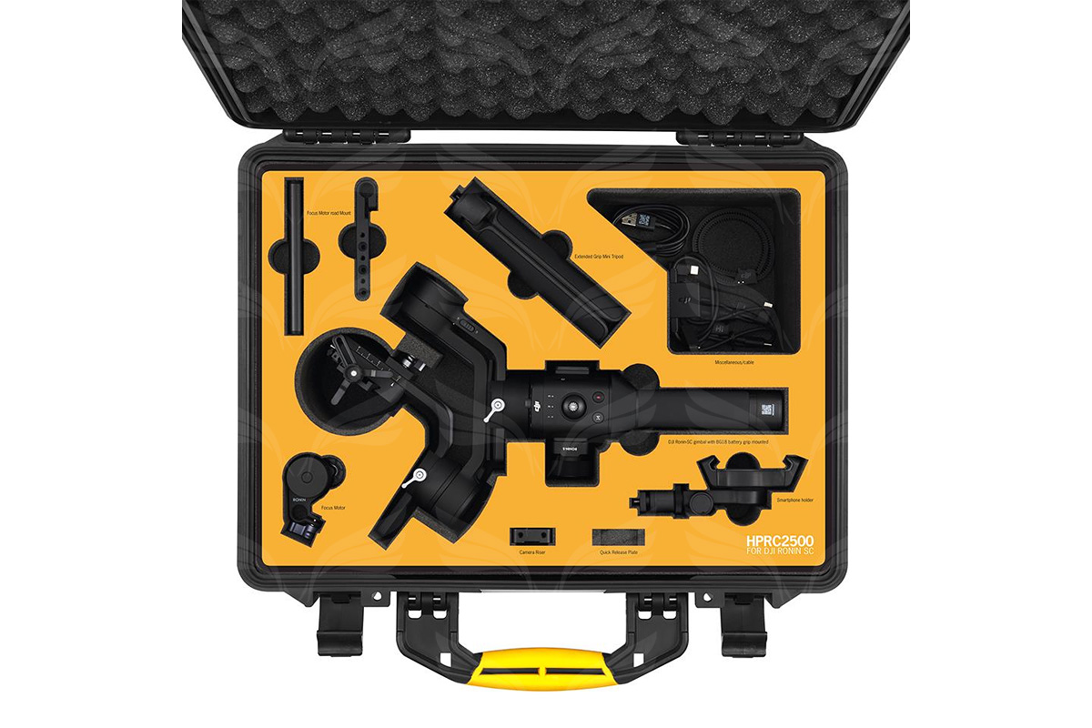HPRC2500 dėklas / lagaminas DJI Ronin-SC stabilizatoriui • Promaksa