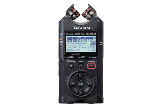 Tascam DR-40X Four Track Digital Audio Recorder and USB Audio Interface