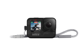 GoPro HERO9 Black Camera Sleeve + Lanyard (Black)