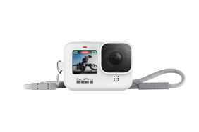 GoPro HERO9 Sleeve + Lanyard (White)
