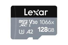 Lexar Pro 1066x microSDHC/microSDXC UHS-I (Silver) R160/W120 128Gb