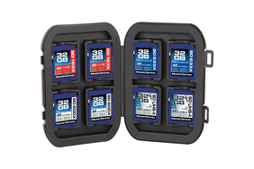 Delkin Weather Resistant Case for 8 SD Cards