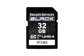 Delkin SD Black Rugged UHS-II (v90) R300/W250 32Gb