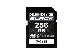 Delkin SD Black Rugged UHS-II (v90) R300/W250 256Gb