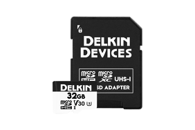 Delkin Trail Cam Hyperspeed microSDHC (v30) R100/W75 32Gb