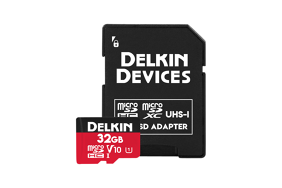 Delkin Trail Cam Action microSDHC (v10) R100/W30 32Gb