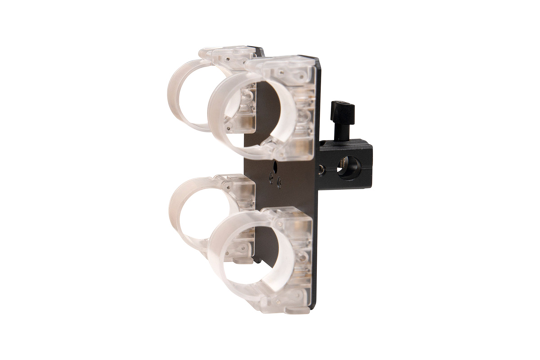 Ledgo Transparent Clip for 2 Alta Tubes with 5/8"