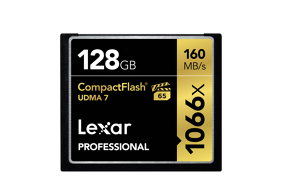 Lexar Pro CF 1066x UDMA 7 (VPG-65) R160 128Gb