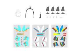 SmallRig 3281 Accessory Kit Aero for DJI FPV