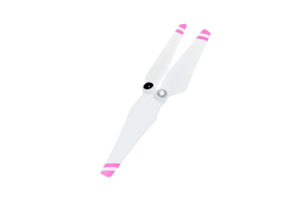 DJI 9450 Self-tightening Rotor (white with Pink stripes)