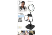 Success Phone Holder with 6" ring light DP-WSH-PH6