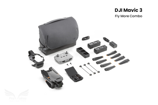 DJI Mavic 3 Fly More Combo dronas