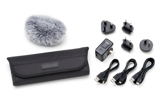 Tascam AK-DR11GMKII Accessories package suitable for use with the DR series