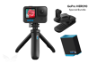GoPro HERO10 Black + Shorty mini tripod, extra battery, magnetic swivel clip / Special Bundle