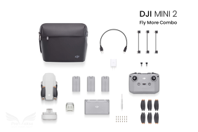 DJI Mini 2 Fly More Combo drone