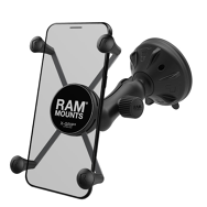 RAM X-Grip Large Phone Mount with Low Profile Suction Base / RAP-B-166-2-UN10U