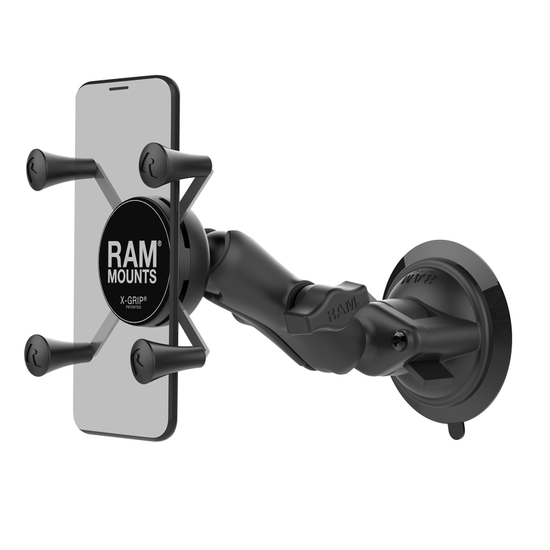 RAM Mounts X-Grip® High-Strength Composite Phone Mount with Drill-Down Base