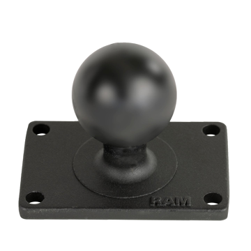 RAM Ball Base with 1.5" x 2.5" 4-Hole Pattern - C Size / RAM-202U-23