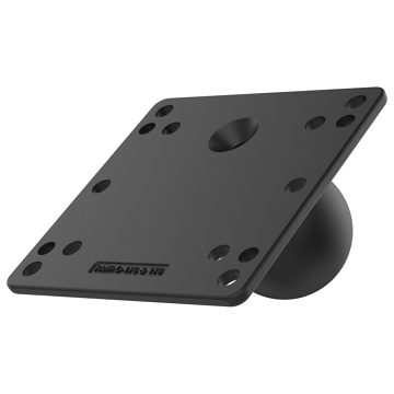 RAM 100x100mm VESA Plate with Ball - D Size No Spacers / RAM-D-246-AD1U