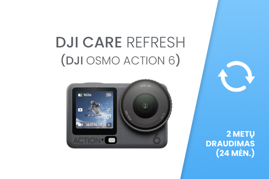 DJI Care Refresh 2-Year Plan (Osmo Action 6)