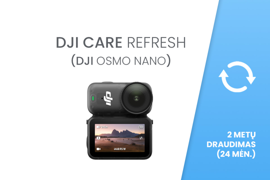 DJI Care Refresh 2-Year Plan (Osmo Nano) EU