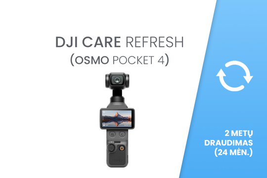 DJI Care Refresh 2-Year Plan (Osmo Pocket 4)