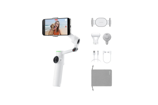 Insta360 Flow 2 Pro Creator Bundle / Summit White Handheld Gimbal