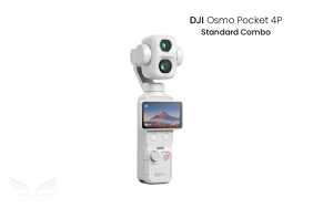 DJI Osmo Pocket 4P Standard Combo (Pearl White