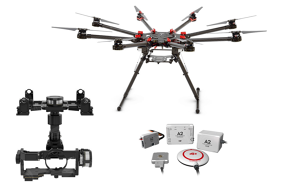 DJI S1000+ & WKM & 5D/GH4/BMPCC/N7/A7