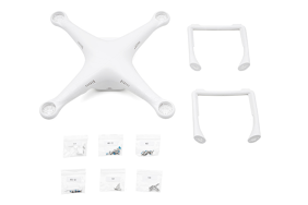 DJI P3 Shell (Includes Top & Bottom Covers) (Pro/Adv) / Part 30