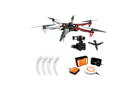 DJI Naza-M v2.0 +GPS+F550 ARF Kit+Landing Skid+Mounting Adapter for F550 Part50 + H3-3D (standard)
