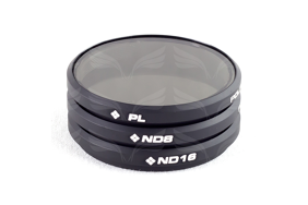 PolarPro Filters OSMO / Inspire1 (PL, ND8, ND16) 3-Pack