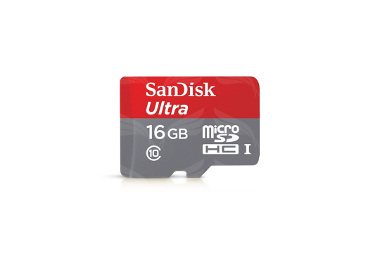 SanDisk Ultra 16GB microSDHC