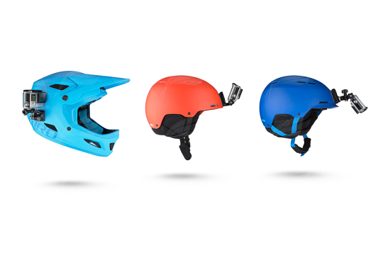 GoPro Helmet Front and Side Mount