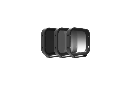 PolarPro Filters Venture 3-Pack for Hero 5 Black (Includes: PL, ND8, ND8-GR) (Includes Hard Case)