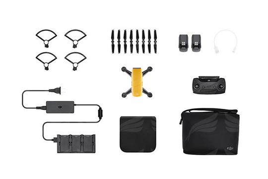 DJI Spark Sunrise Yellow - Fly More Combo